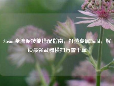 Steam全流派技能搭配指南，打造专属Build，解锁最强武器横扫万雪千军