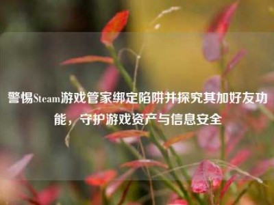 警惕Steam游戏管家绑定陷阱并探究其加好友功能，守护游戏资产与信息安全