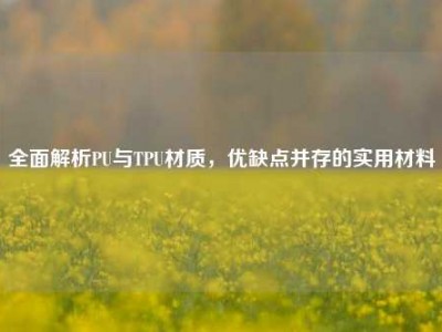 全面解析PU与TPU材质，优缺点并存的实用材料
