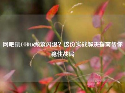 网吧玩COD16频繁闪退？这份实战解决指南帮你稳住战局