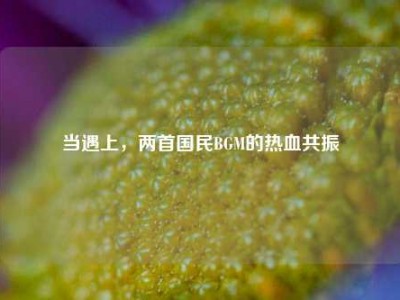 当遇上，两首国民BGM的热血共振