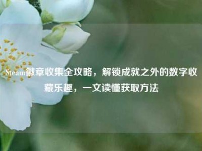 Steam徽章收集全攻略，解锁成就之外的数字收藏乐趣，一文读懂获取方法