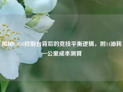 揭秘CSGO控制台背后的竞技平衡逻辑，附14油耗一公里成本测算