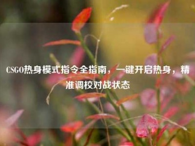 CSGO热身模式指令全指南，一键开启热身，精准调校对战状态