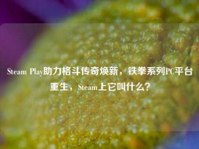 Steam Play助力格斗传奇焕新，铁拳系列PC平台重生，Steam上它叫什么？
