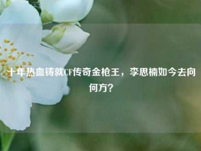 十年热血铸就CF传奇金枪王，李思楠如今去向何方？