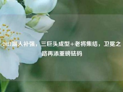 2021湖人补强，三巨头成型+老将集结，卫冕之路再添重磅砝码