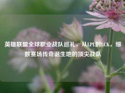英雄联盟全球职业战队巡礼，从LPL到LCK，细数赛场传奇诞生地的顶尖战队