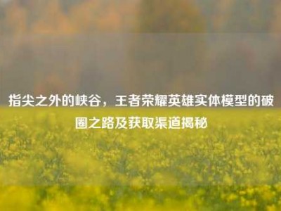 指尖之外的峡谷，王者荣耀英雄实体模型的破圈之路及获取渠道揭秘
