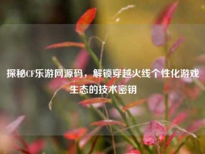 探秘CF乐游网源码，解锁穿越火线个性化游戏生态的技术密钥