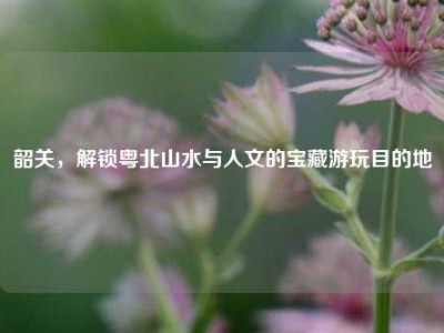 韶关，解锁粤北山水与人文的宝藏游玩目的地