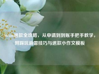Steam退款全攻略，从申请到到账手把手教学，附踩坑避雷技巧与退款小作文模板