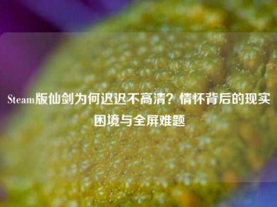 Steam版仙剑为何迟迟不高清？情怀背后的现实困境与全屏难题