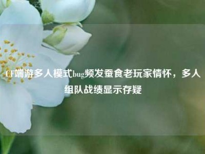 CF端游多人模式bug频发蚕食老玩家情怀，多人组队战绩显示存疑