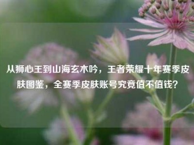 从狮心王到山海玄木吟，王者荣耀十年赛季皮肤图鉴，全赛季皮肤账号究竟值不值钱？