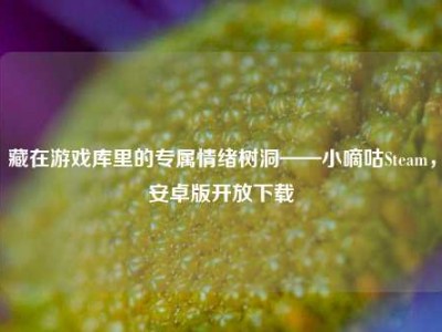 藏在游戏库里的专属情绪树洞——小嘀咕Steam，安卓版开放下载