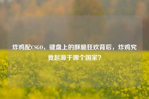 炸鸡配CSGO，键盘上的酥脆狂欢背后，炸鸡究竟起源于哪个国家？