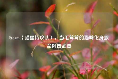 Steam〈喵星特攻队〉，当毛茸茸的猫咪化身致命射击武器
