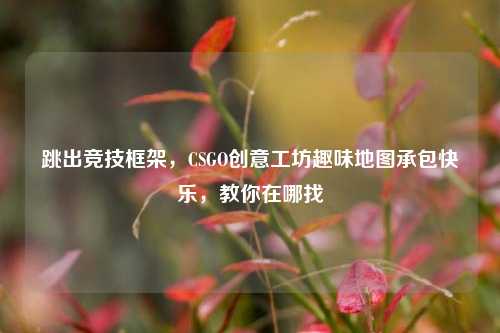 跳出竞技框架，CSGO创意工坊趣味地图承包快乐，教你在哪找
