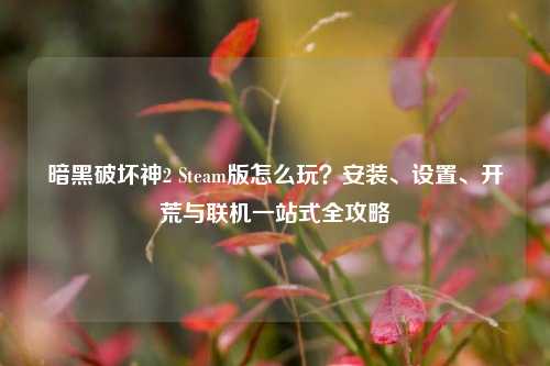 暗黑破坏神2 Steam版怎么玩?安装、设置、开荒与联机一站式全攻略