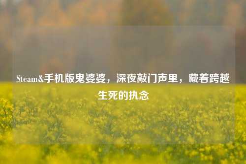 Steam&手机版鬼婆婆，深夜敲门声里，藏着跨越生死的执念