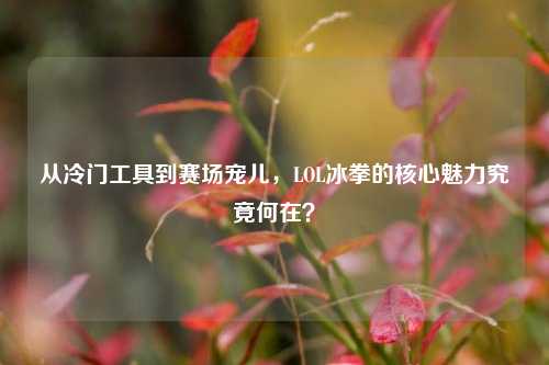 从冷门工具到赛场宠儿,LOL冰拳的核心魅力究竟何在?