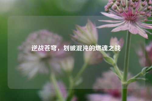逆战苍穹,划破混沌的燃魂之战