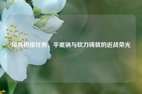 短兵相接任务,平底锅与砍刀铸就的近战荣光