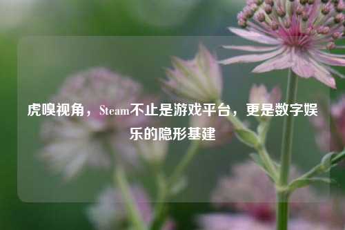 虎嗅视角，Steam不止是游戏平台，更是数字娱乐的隐形基建
