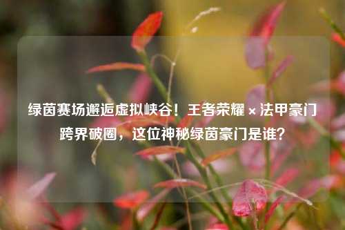 绿茵赛场邂逅虚拟峡谷!王者荣耀×法甲豪门跨界破圈,这位神秘绿茵豪门是谁?