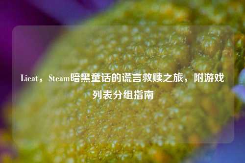 Lieat,Steam暗黑童话的谎言救赎之旅,附游戏列表分组指南