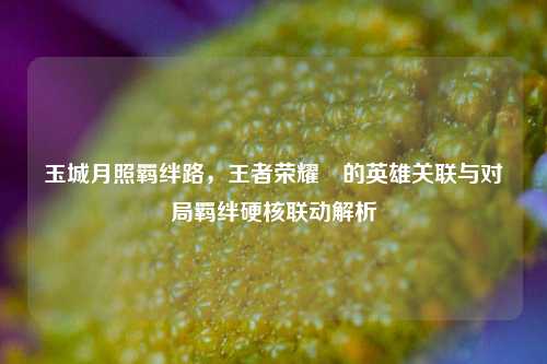 玉城月照羁绊路，王者荣耀暃的英雄关联与对局羁绊硬核联动解析