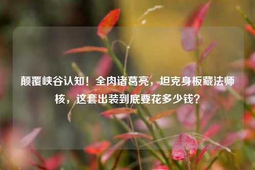 颠覆峡谷认知！全肉诸葛亮，坦克身板藏法师核，这套出装到底要花多少钱？