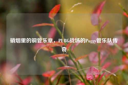 硝烟里的铜管乐章,PUBG战场的Puggy管乐队传奇