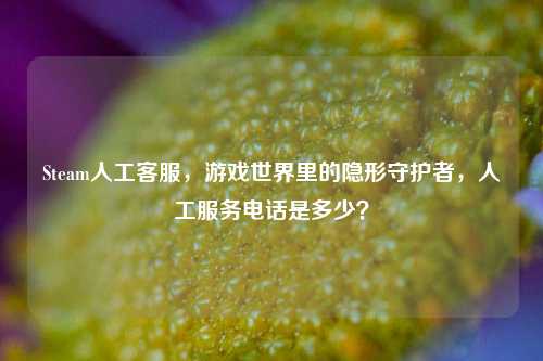Steam人工客服，游戏世界里的隐形守护者，人工服务电话是多少？