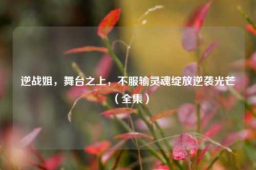 逆战姐，舞台之上，不服输灵魂绽放逆袭光芒（全集）
