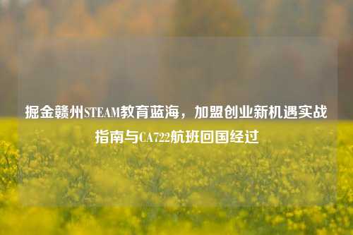 掘金赣州STEAM教育蓝海，加盟创业新机遇实战指南与CA722航班回国经过