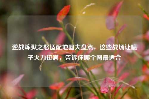 逆战炼狱之怒适配地图大盘点，这些战场让喷子火力拉满，告诉你哪个图最适合