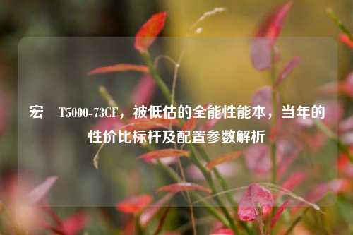 宏碁T5000-73CF，被低估的全能性能本，当年的性价比标杆及配置参数解析