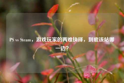 PS vs Steam，游戏玩家的两难抉择，到底该站哪一边？