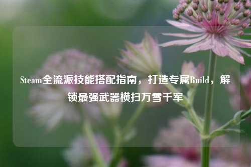 Steam全流派技能搭配指南,打造专属Build,解锁最强武器横扫万雪千军