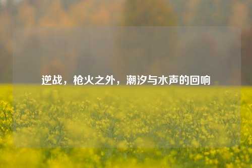 逆战，枪火之外，潮汐与水声的回响