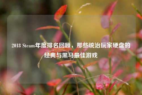 2018 Steam年度排名回顾,那些统治玩家硬盘的经典与黑马最佳游戏