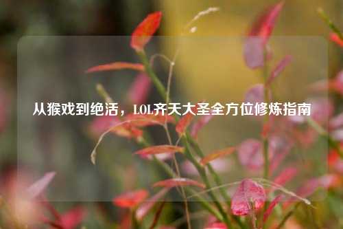 从猴戏到绝活，LOL齐天大圣全方位修炼指南