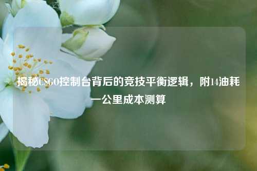揭秘CSGO控制台背后的竞技平衡逻辑，附14油耗一公里成本测算