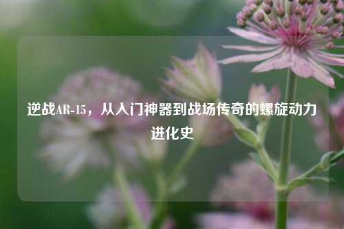 逆战AR-15，从入门神器到战场传奇的螺旋动力进化史