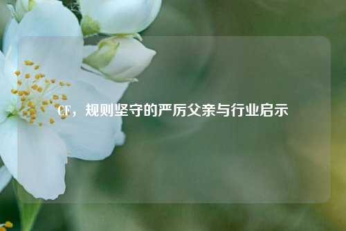 CF，规则坚守的严厉父亲与行业启示