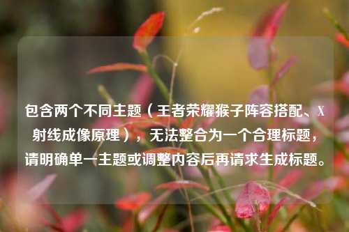 包含两个不同主题(王者荣耀猴子阵容搭配、X射线成像原理),无法整合为一个合理标题,请明确单一主题或调整内容后再请求生成标题。
