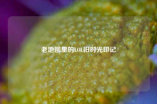 老地图里的LOL旧时光印记