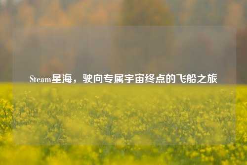 Steam星海，驶向专属宇宙终点的飞船之旅